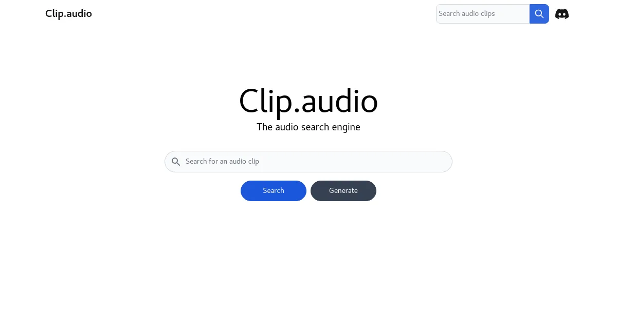 Clip audio