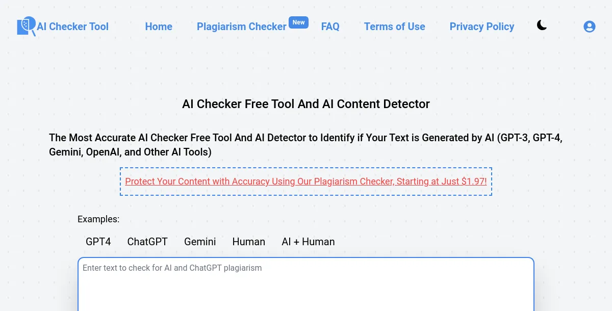 AI Checker Tool