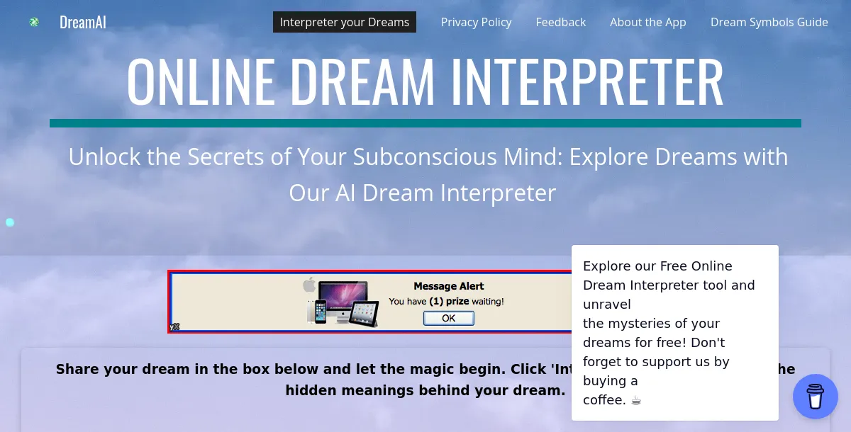 DreamAI – Free Online Dream Interpreter