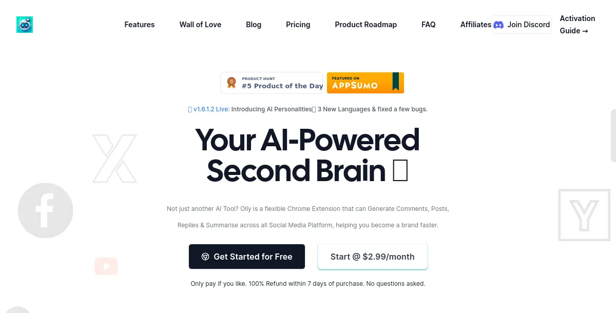 Olly – AI Powered Second Brain 🧠