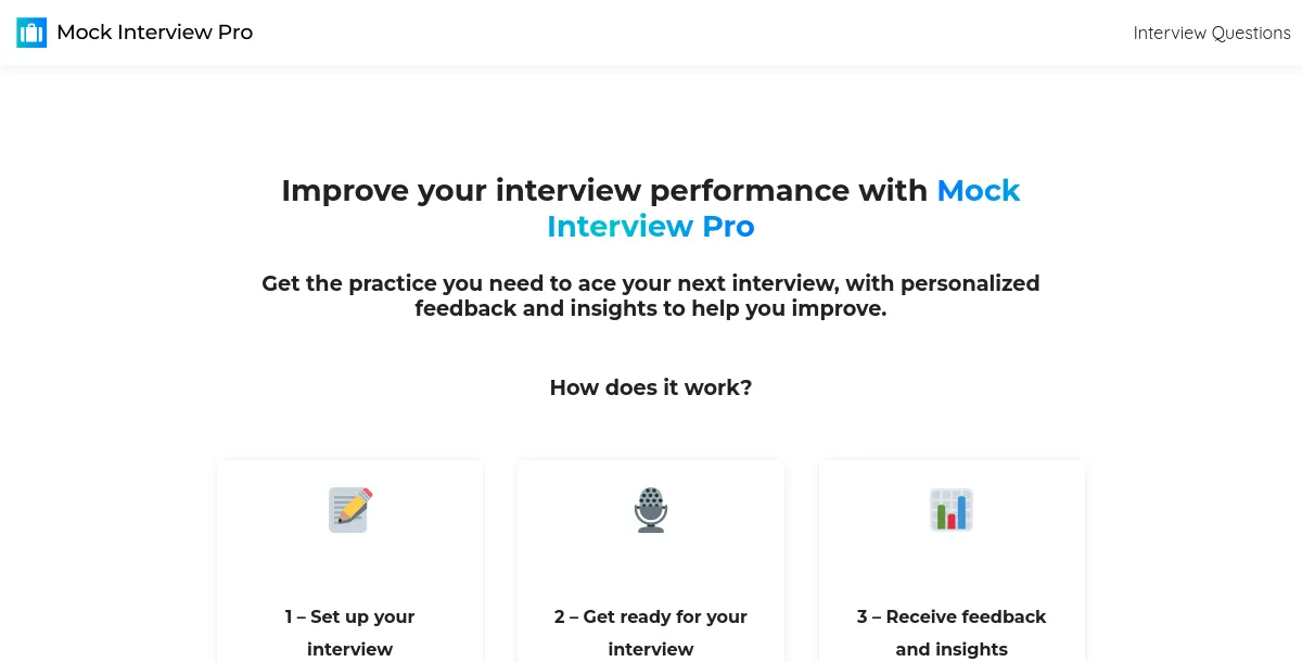 Mock Interview Pro