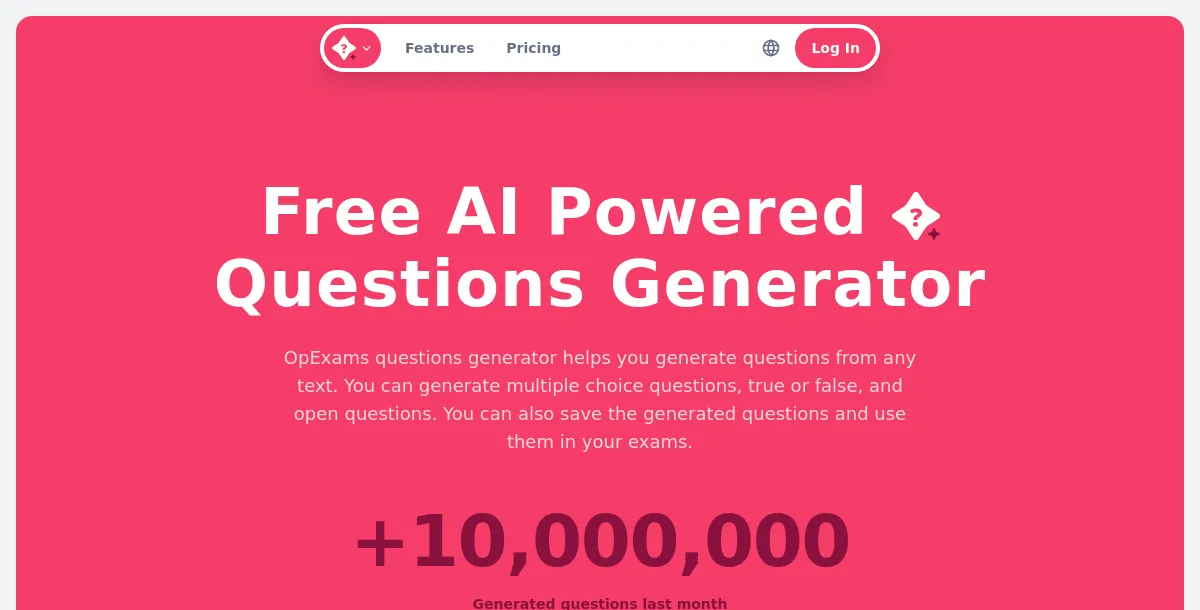 Free AI Question Generator