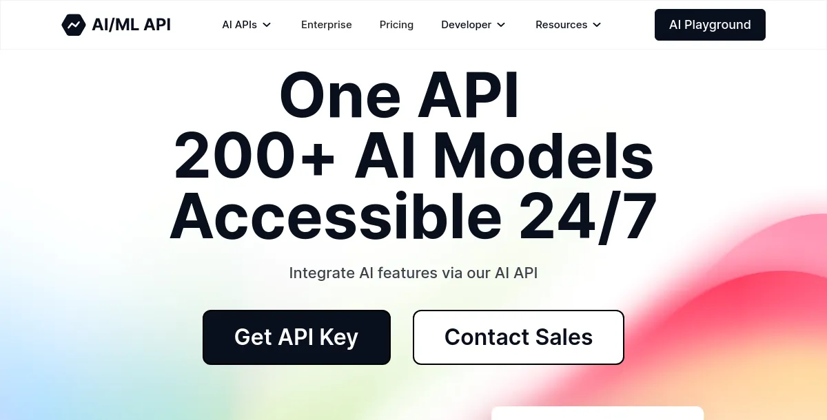 AI/ML API