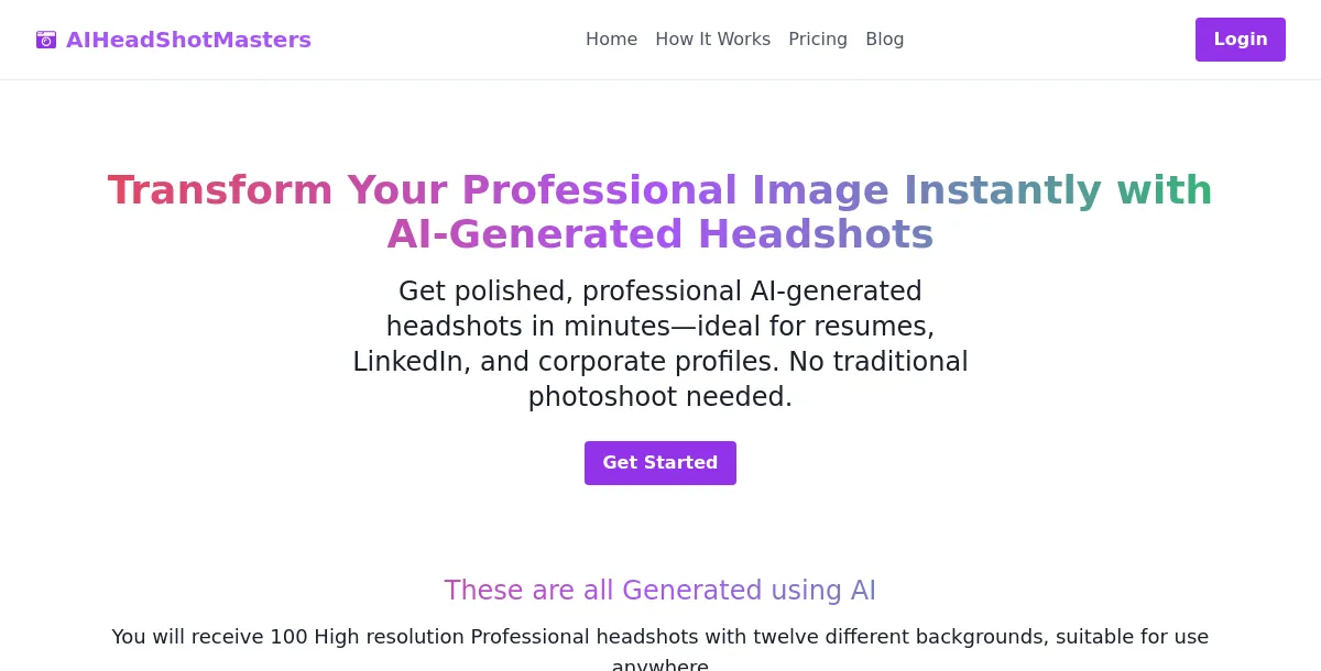 AI Headshot Masters