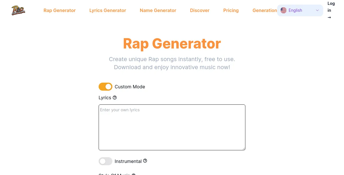 Rap Generator